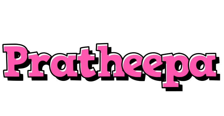 Pratheepa girlish logo