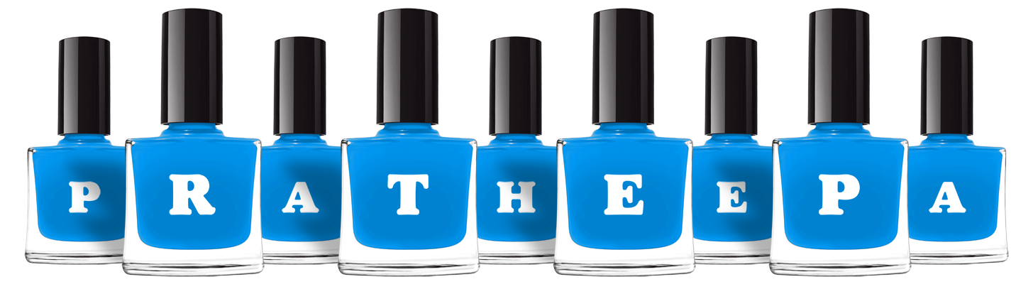 Pratheepa glossy logo