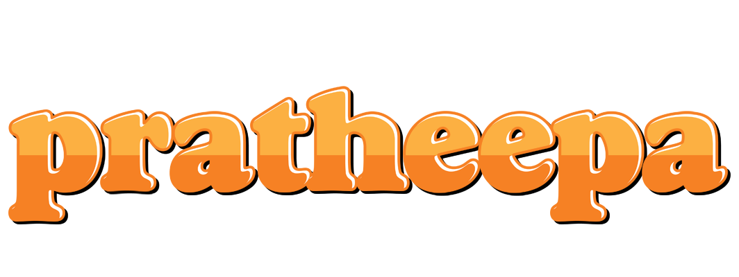 Pratheepa orange logo
