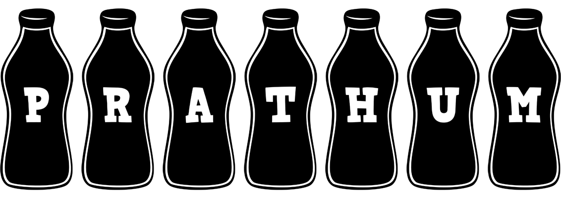 Prathum bottle logo