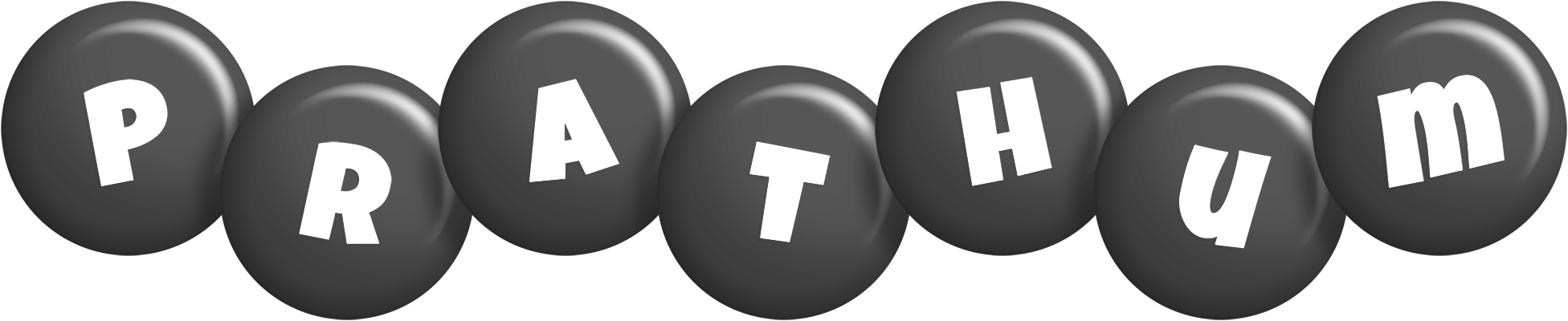 Prathum candy-black logo