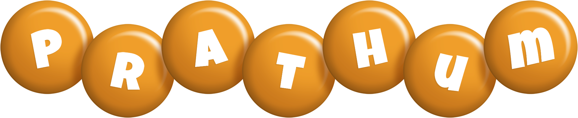 Prathum candy-orange logo