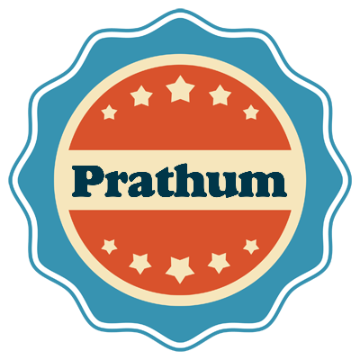 Prathum labels logo