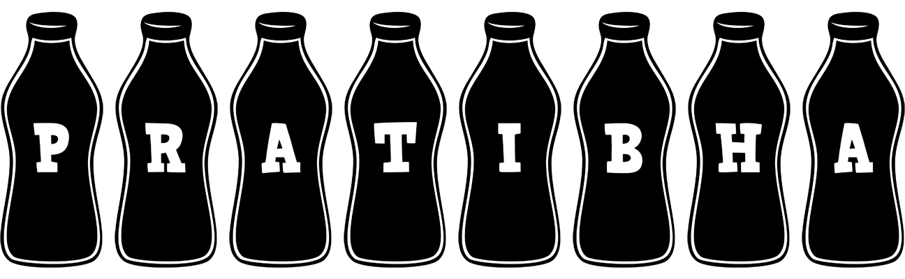 Pratibha bottle logo