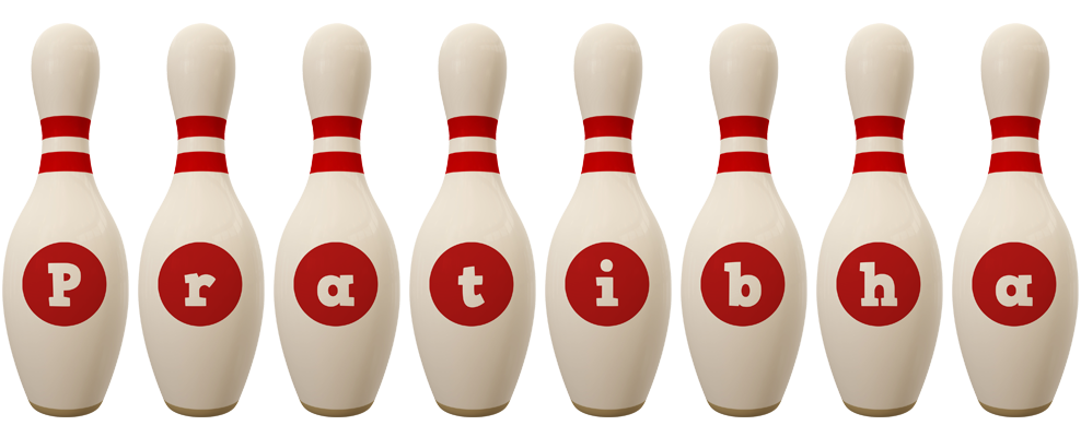 Pratibha bowling-pin logo