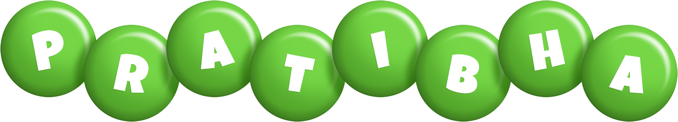 Pratibha candy-green logo