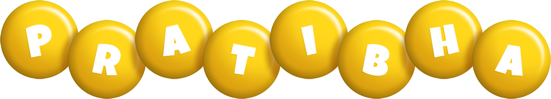 Pratibha candy-yellow logo