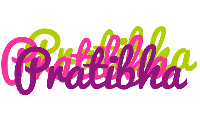 Pratibha flowers logo