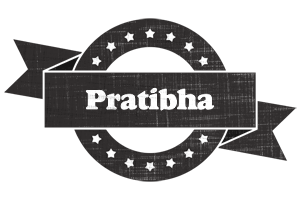 Pratibha grunge logo