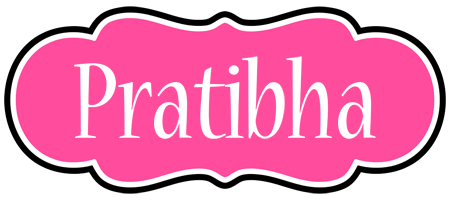 Pratibha invitation logo