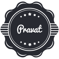 Pravat badge logo