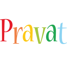 Pravat birthday logo