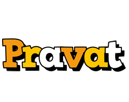 Pravat cartoon logo