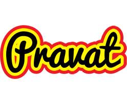 Pravat flaming logo