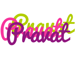 Pravat flowers logo