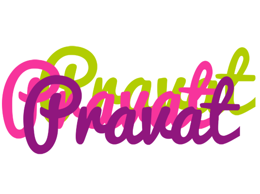 Pravat flowers logo