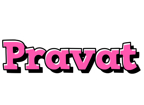 Pravat girlish logo