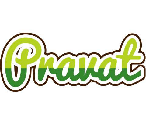 Pravat golfing logo