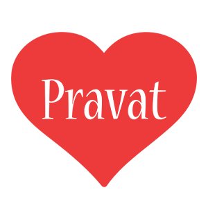 Pravat love logo