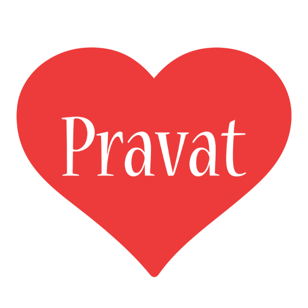 Pravat love logo