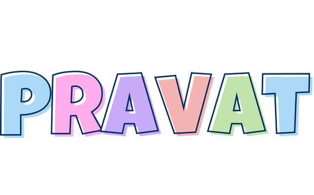 Pravat pastel logo