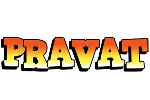 Pravat sunset logo