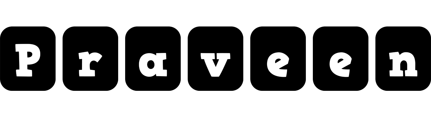 Praveen box logo