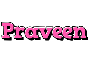 Praveen girlish logo