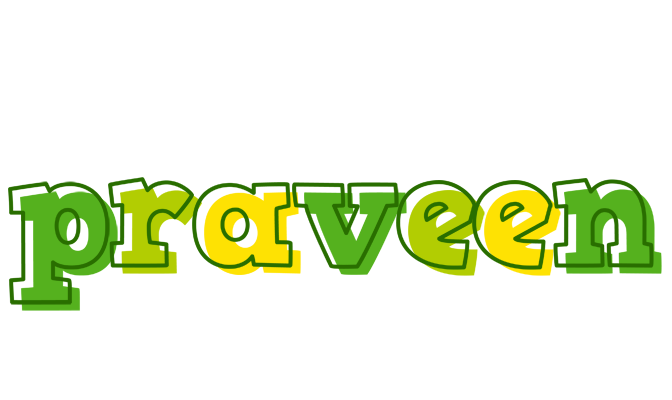 Praveen juice logo