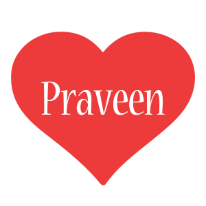 Praveen love logo