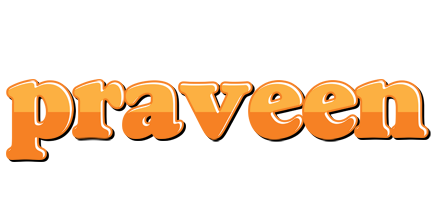 Praveen orange logo