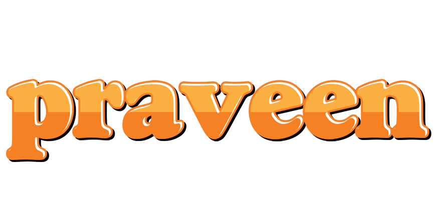 Praveen orange logo