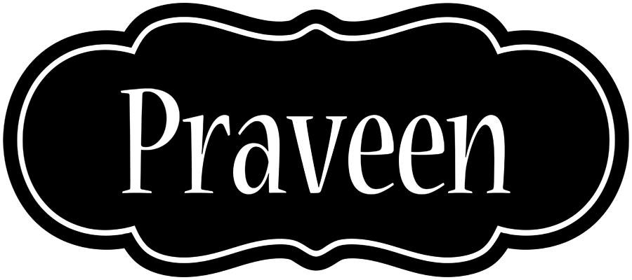 Praveen welcome logo