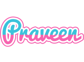 Praveen woman logo
