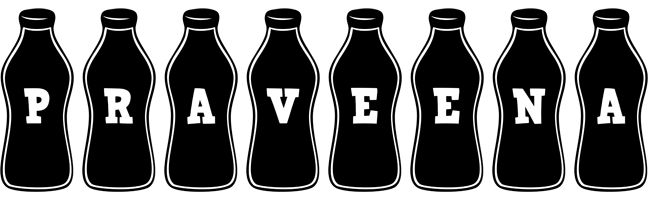 Praveena bottle logo