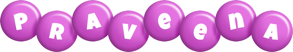 Praveena candy-purple logo