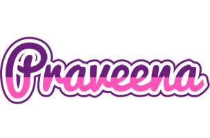 Praveena cheerful logo