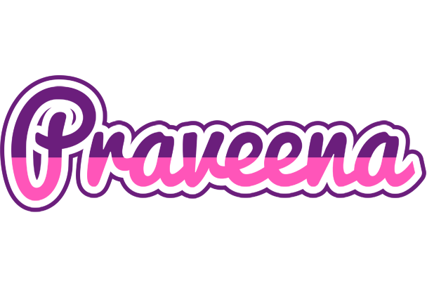 Praveena cheerful logo