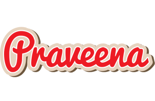 Praveena chocolate logo