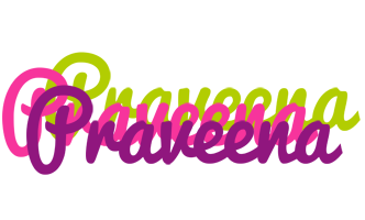 Praveena flowers logo