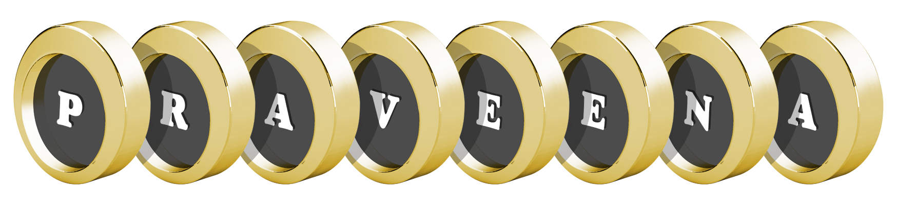Praveena gold logo
