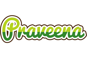 Praveena golfing logo