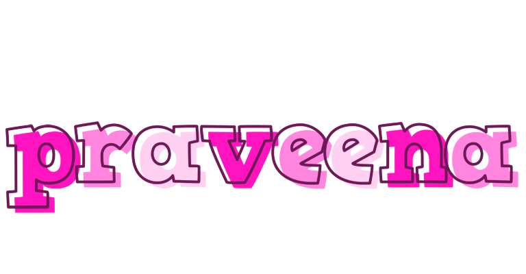 Praveena hello logo