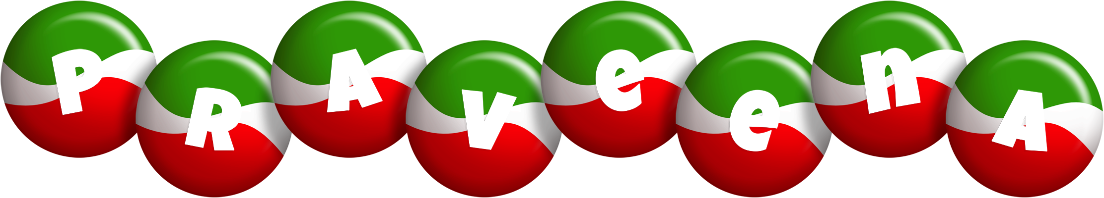 Praveena italy logo