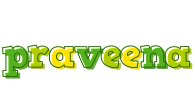 Praveena juice logo