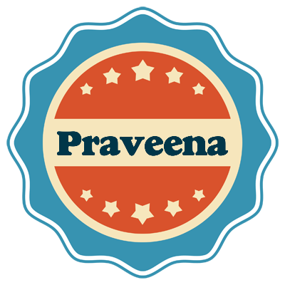 Praveena labels logo