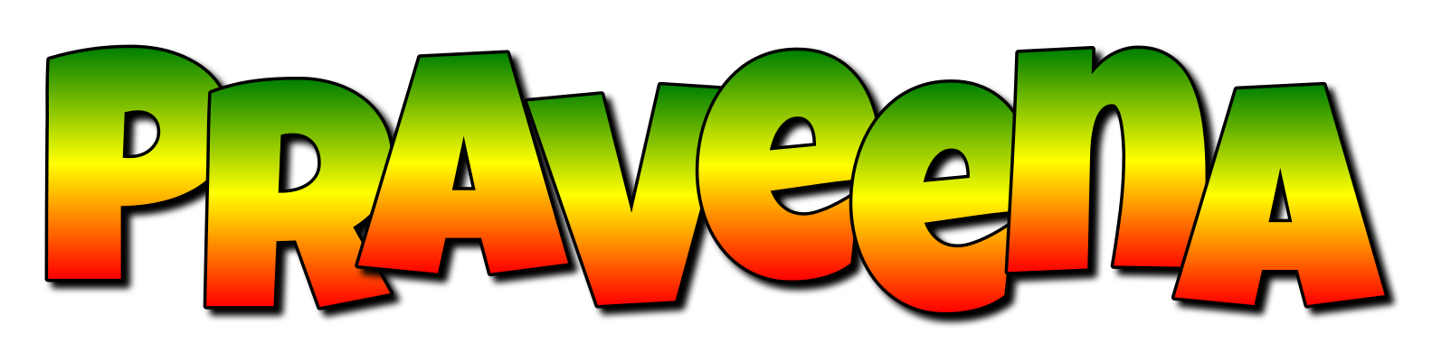 Praveena mango logo