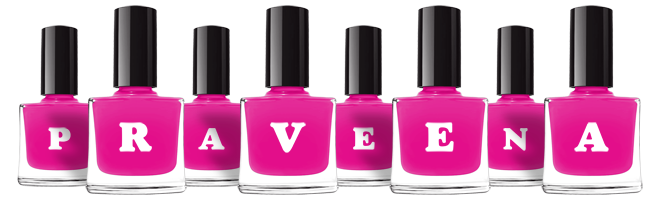 Praveena nails logo