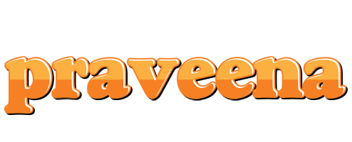 Praveena orange logo