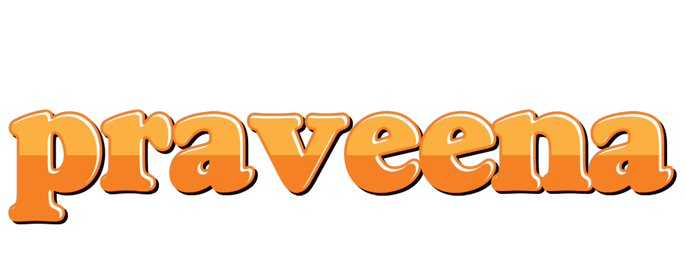 Praveena orange logo